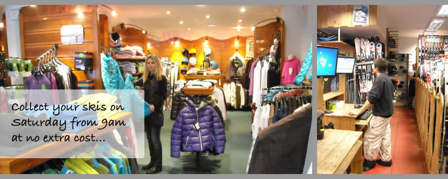 Valmeinier 1500 and 1800 ski and snowboard rental - competitive prices