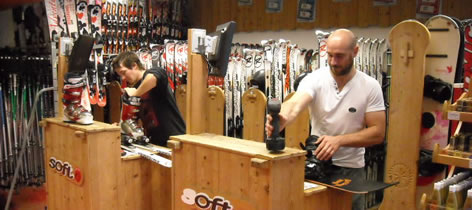 Location de ski et snowboard Valmeinier au pied des pistes